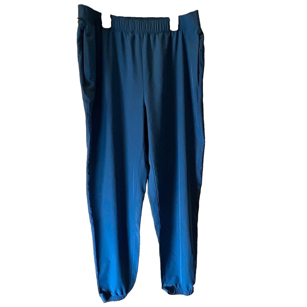 Gap Men's Blue Jogger Pants L Athletic Fit 29 Inseam 34W Elastic Waist